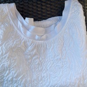 Banana republic White long sleeve top